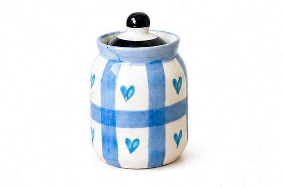 Ceramic Jar Set with  lid ( Set of 2) | Pinterest Inspired Design