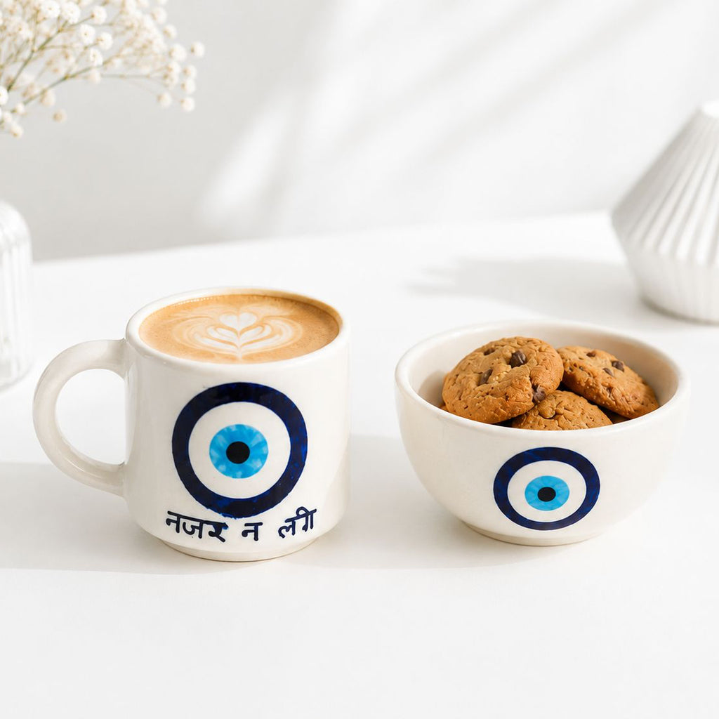 NAZAR NAA LAGE COFFEE MATCHING CUP AND BOWL (Set of 2) | Pinterest Inspired Design