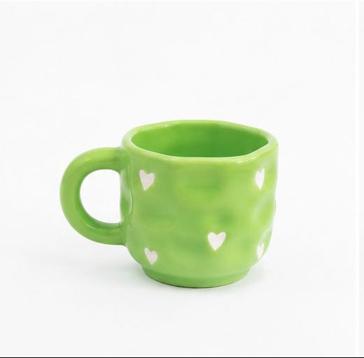 Cozy Heart Tea Cups (Set of 2) | Perfect gifting option