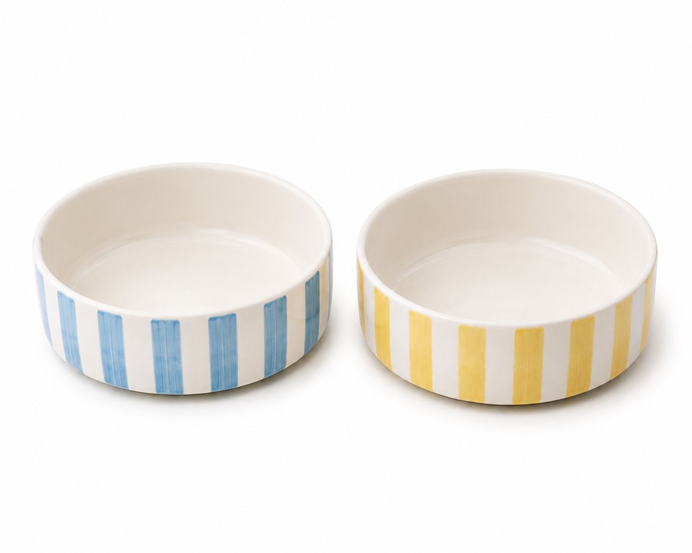 Stripe Love Breakfast/Snack Bowls (set of 2)