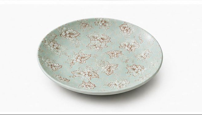 Whispering Blue Florals Dinner Set | Porcelain