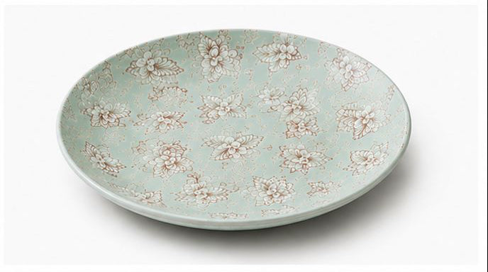 Whispering Blue Florals Dinner Set | Porcelain
