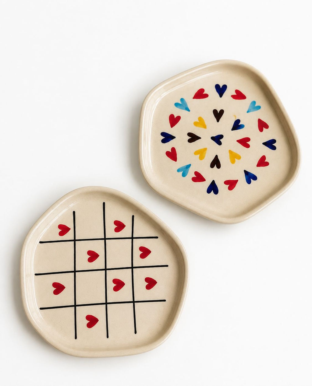 SugarHeart Cookie Plates | Ceramic