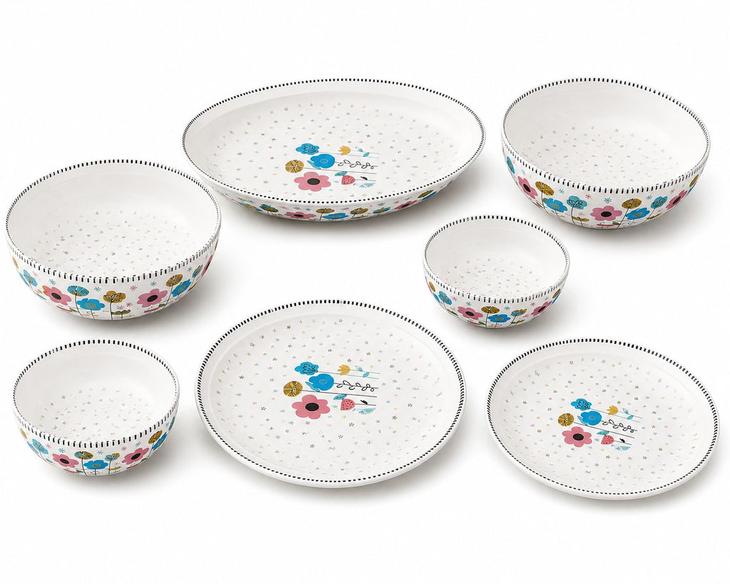 Bloom Bouquet Dinner Set | Porcelain