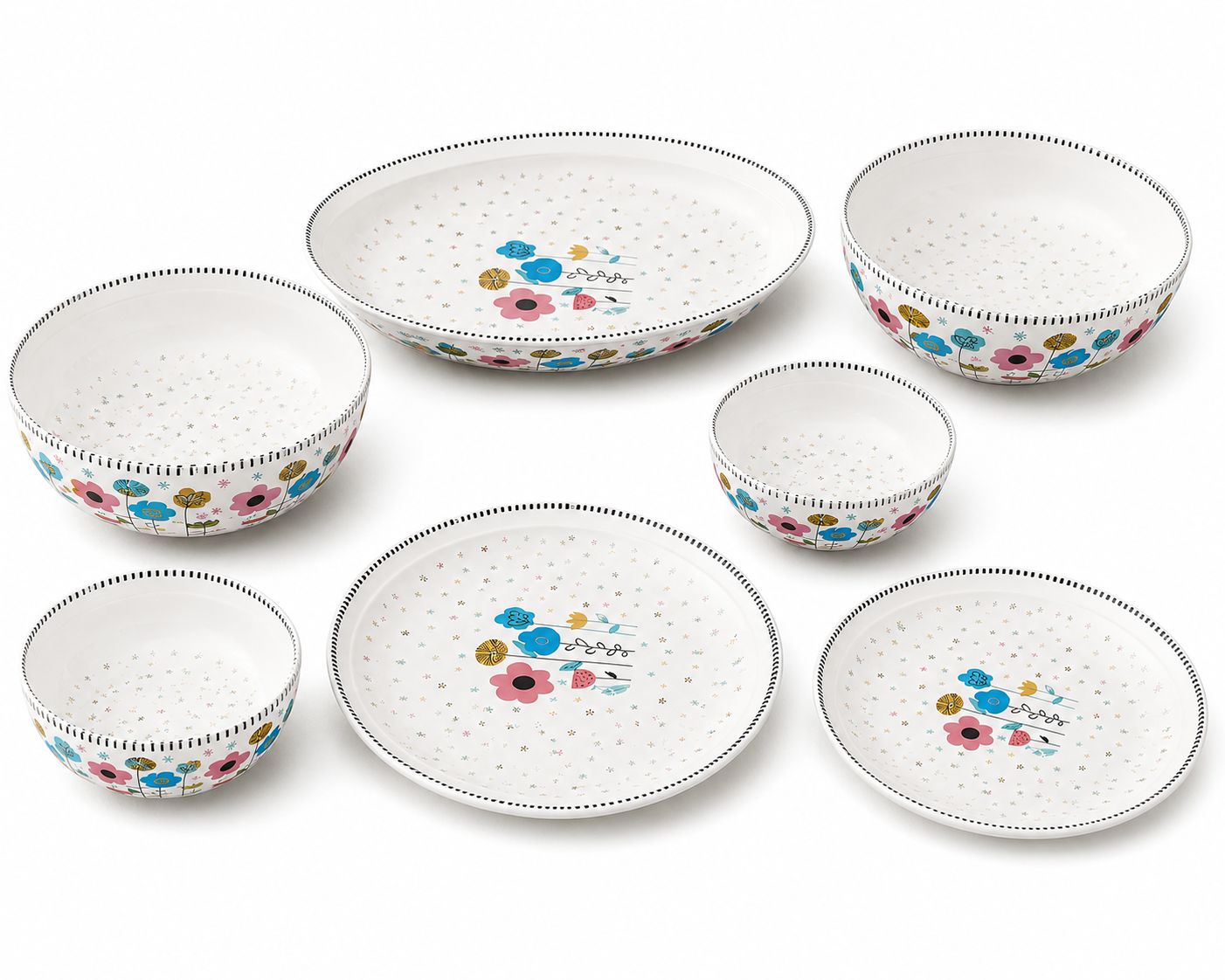 Bloom Bouquet Dinner Set | Porcelain