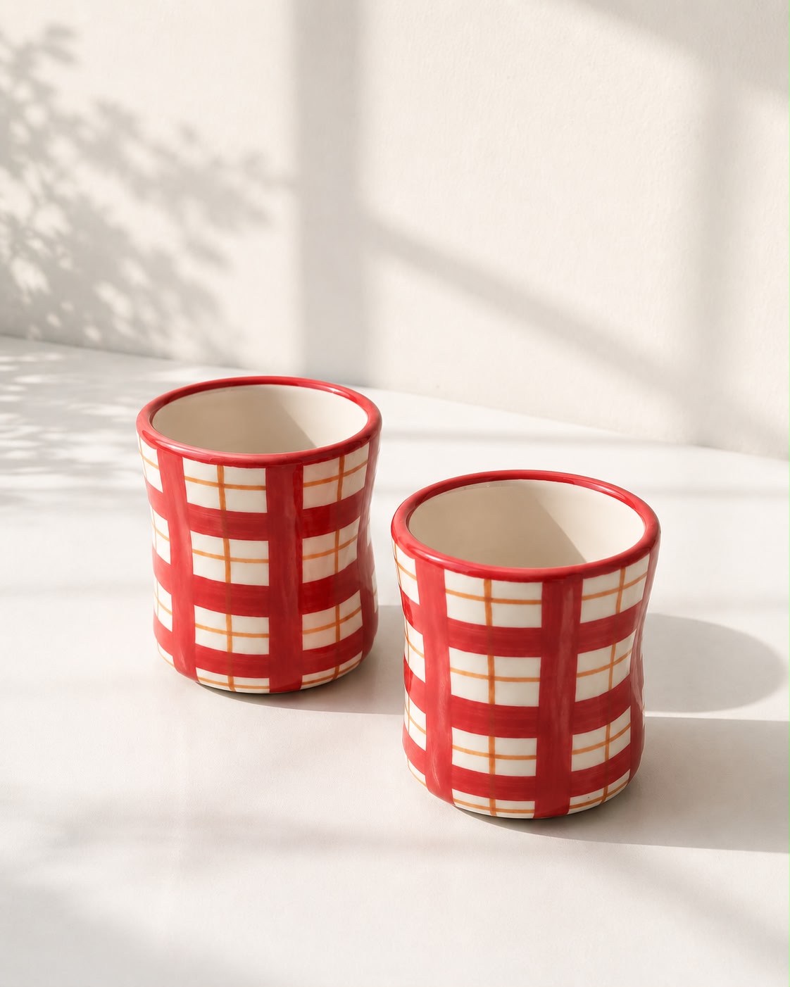 WARM SIP KULHAD RED COFFEE CUPS (Set of 2) | Perfect gifting option