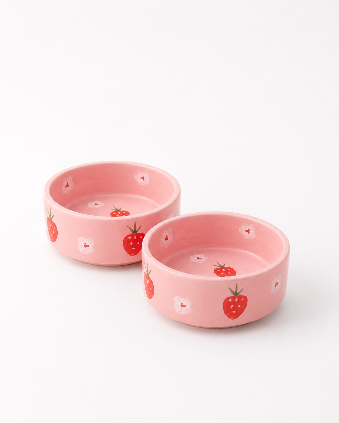 Misty Berry Love Breakfast/Snack Bowls (set of 2)