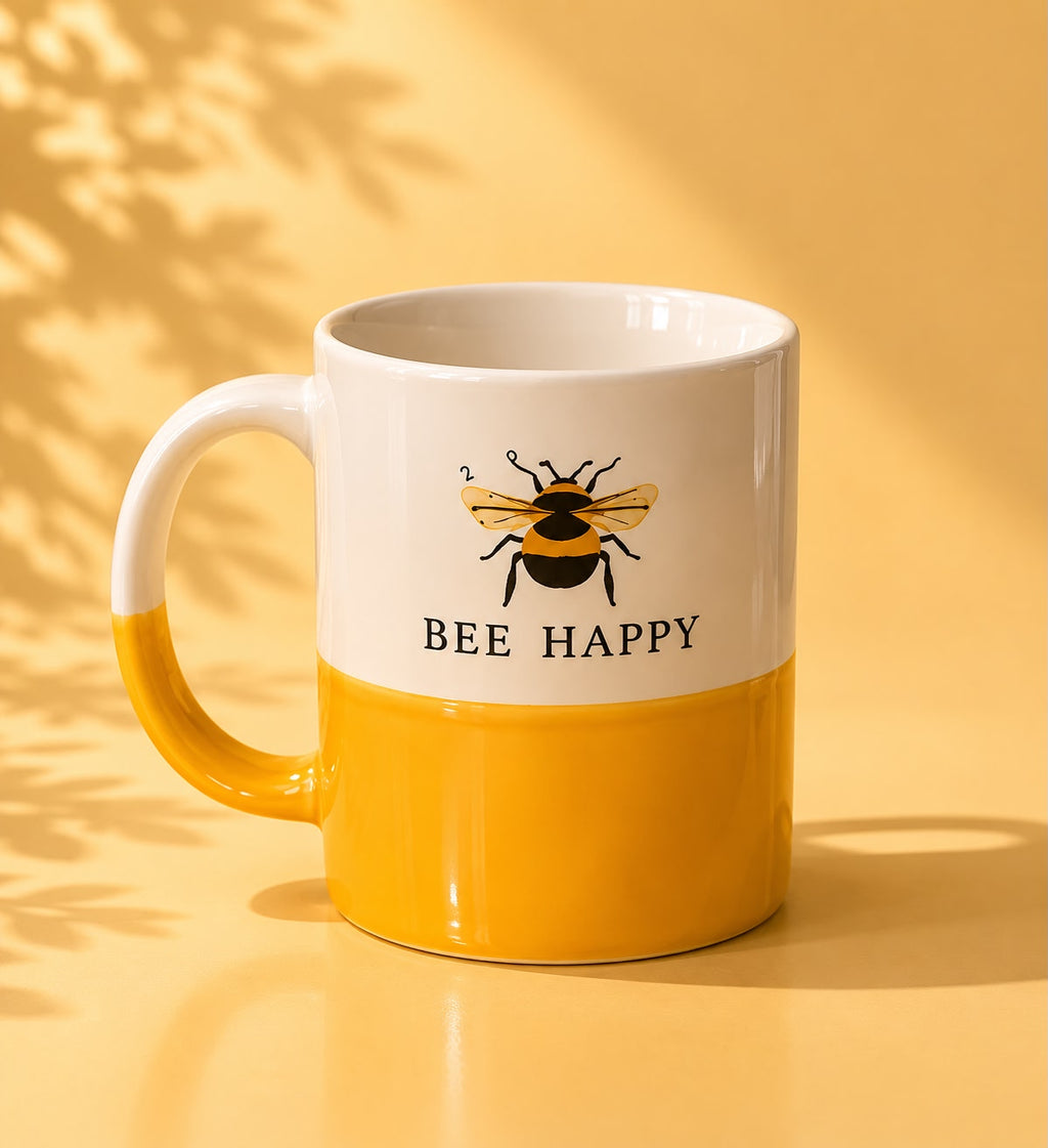 BEE HAPPY COFFEE CUP | Perfect gifting option