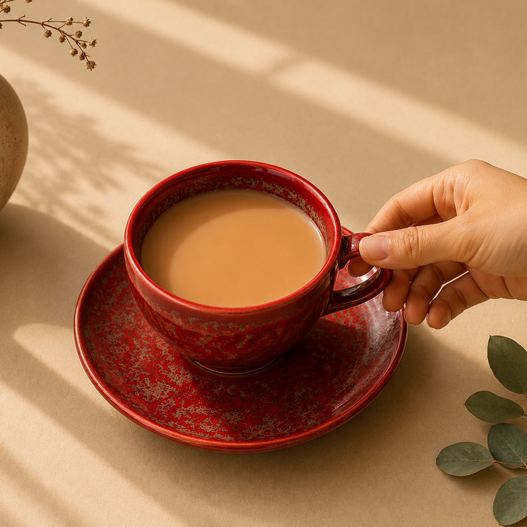 SERENITY CUP AND SAUCER (Set of 1) | Pinterest Inspired Design