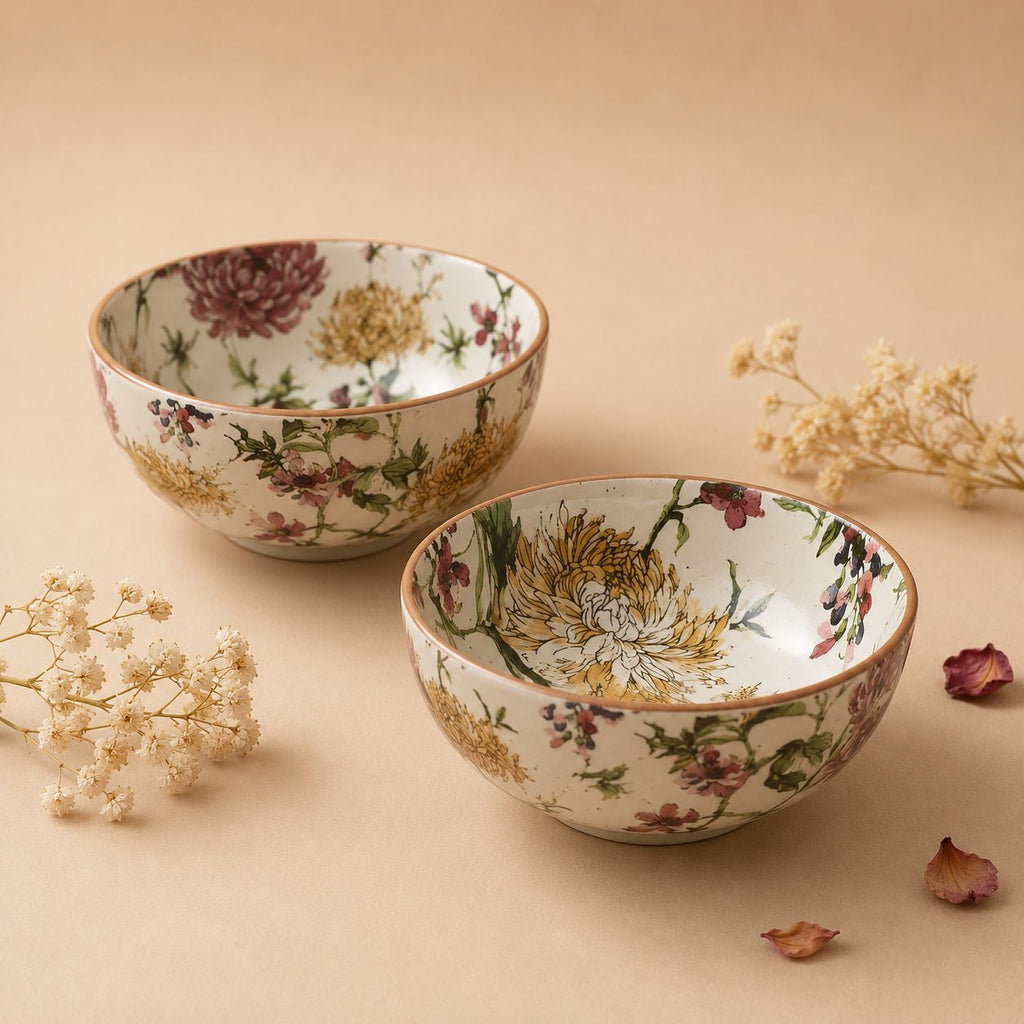 Flowerfield Serving Bowl Set (set of 2)