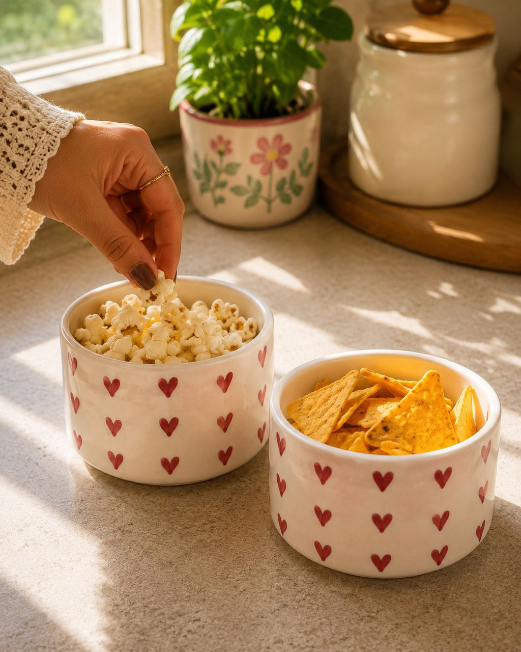 The Heart Edit Breakfast/Snack Bowls (set of 2)