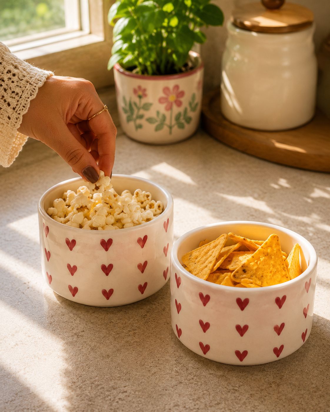 The Heart Edit Breakfast/Snack Bowls (set of 2)