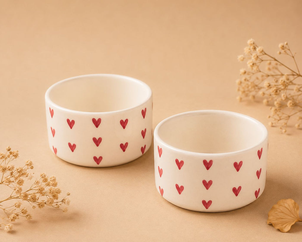 The Heart Edit Breakfast/Snack Bowls (set of 2)