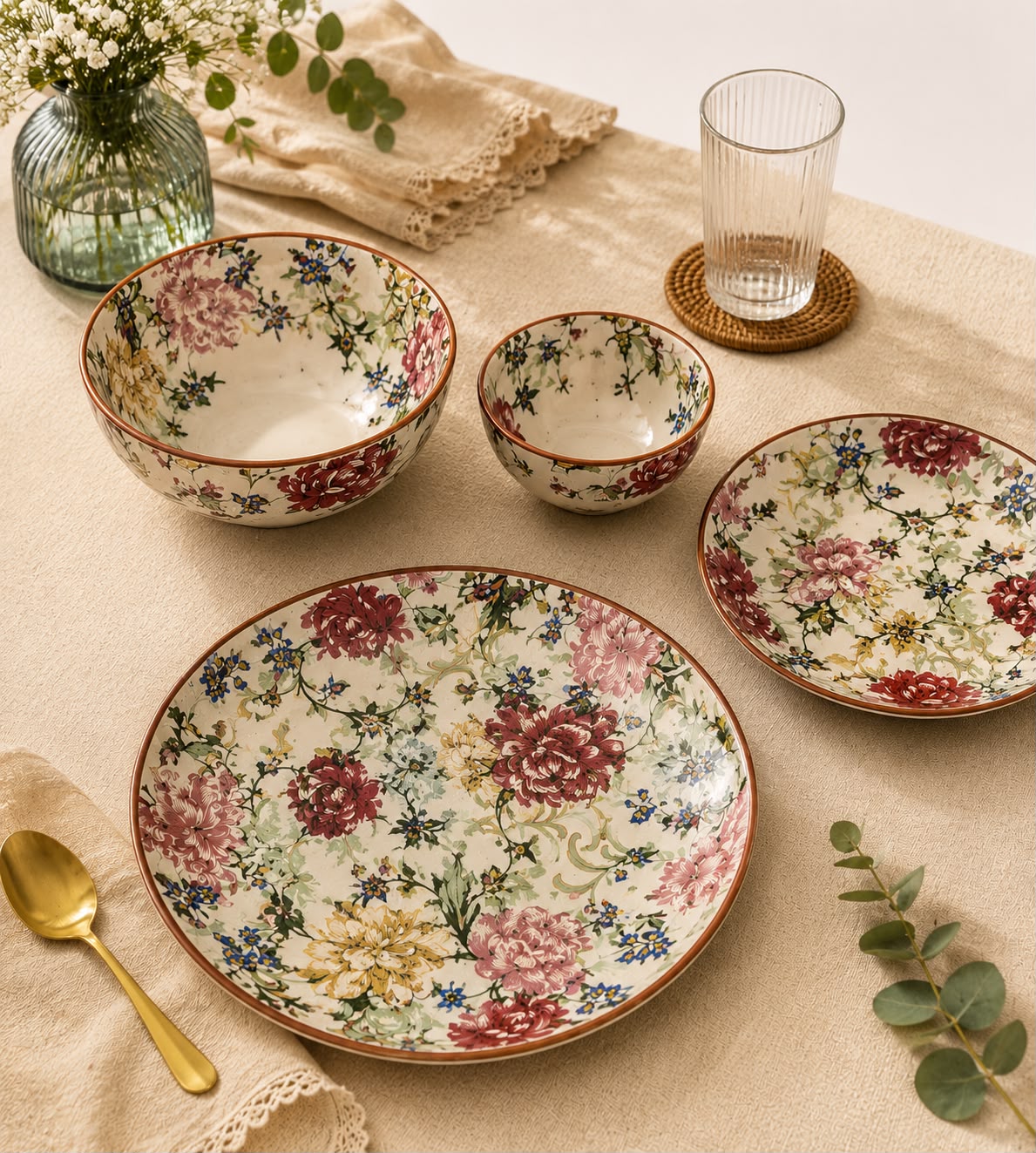 Secret Garden Dinner Set | Ceramic