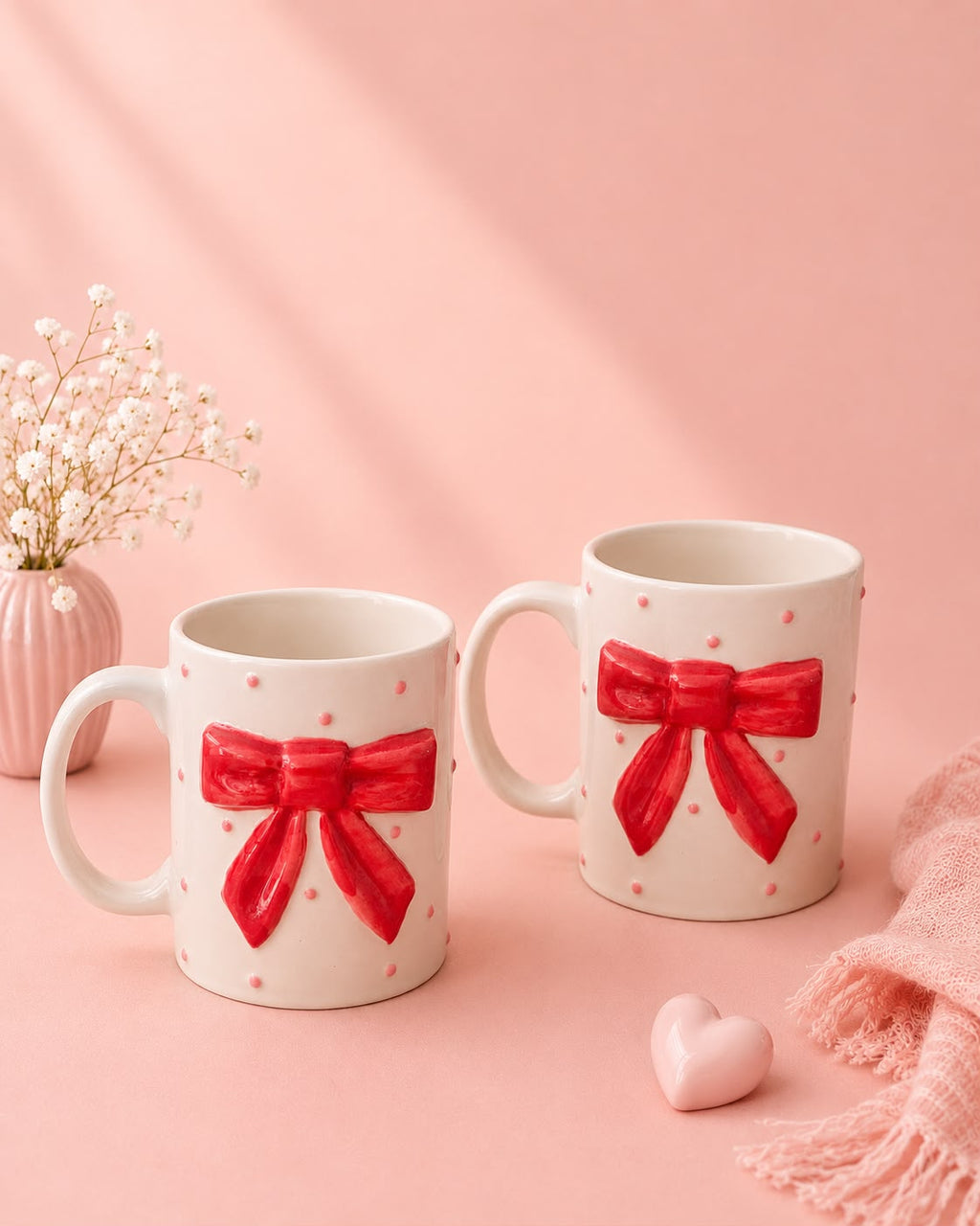 Scarlet Bow Mug (Set of 1) | Pinterest Inspired Design