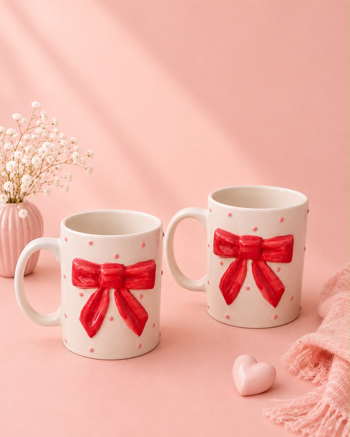 Scarlet Bow Mug (Set of 1) | Pinterest Inspired Design