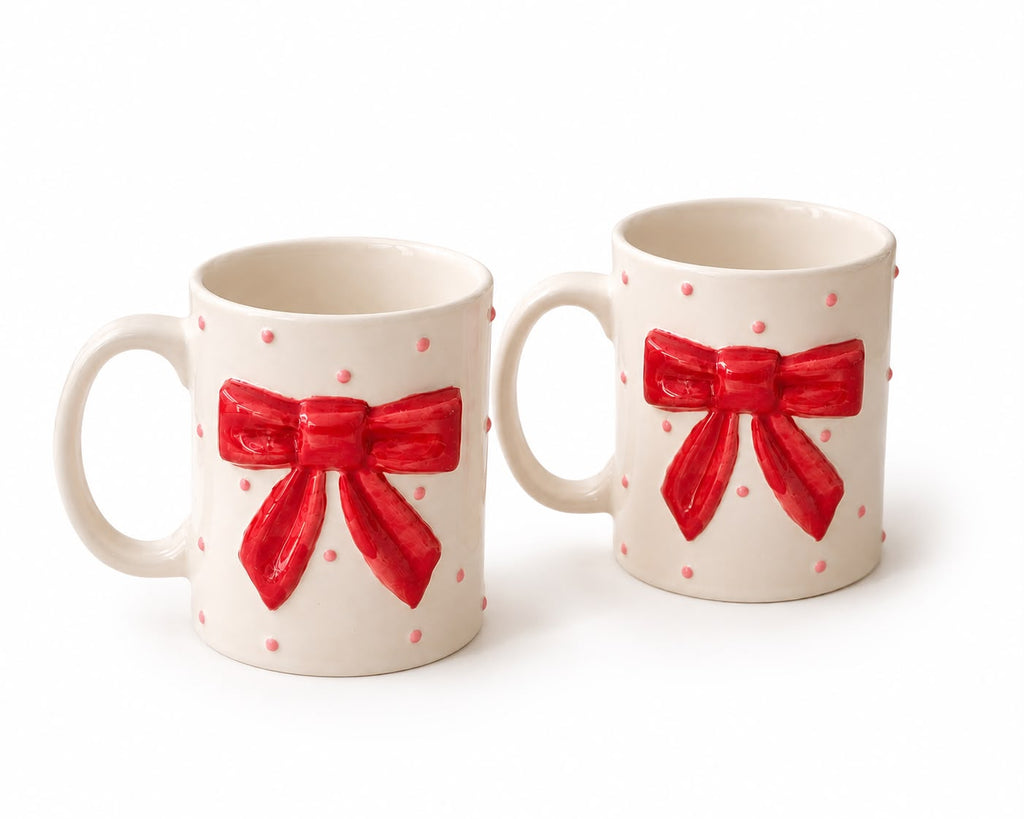 Scarlet Bow Mug (Set of 1) | Pinterest Inspired Design