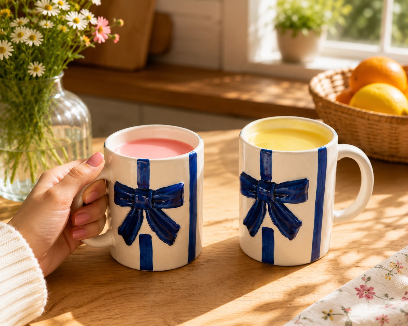 Bow Chic Mug (Set of 1) | Pinterest Inspired Design