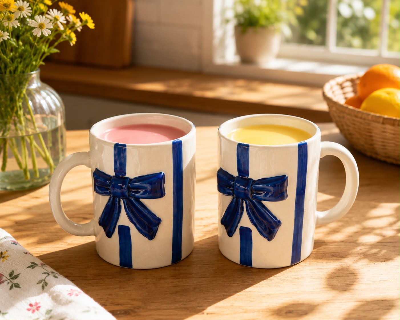 Bow Chic Mug (Set of 1) | Pinterest Inspired Design