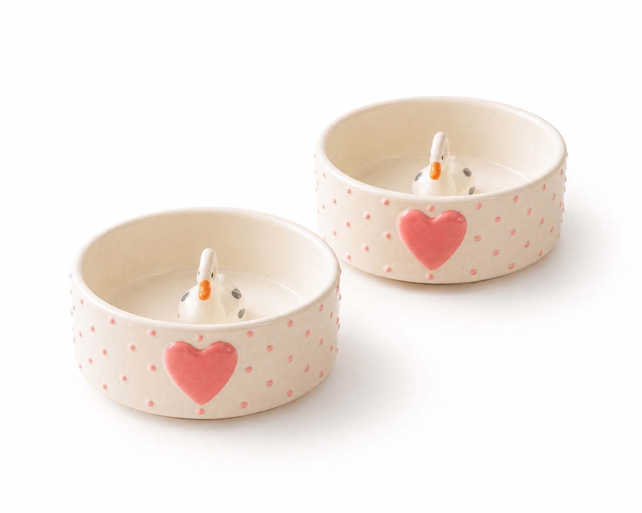 Playful Ducky Breakfast/Snack Bowls (set of 2)