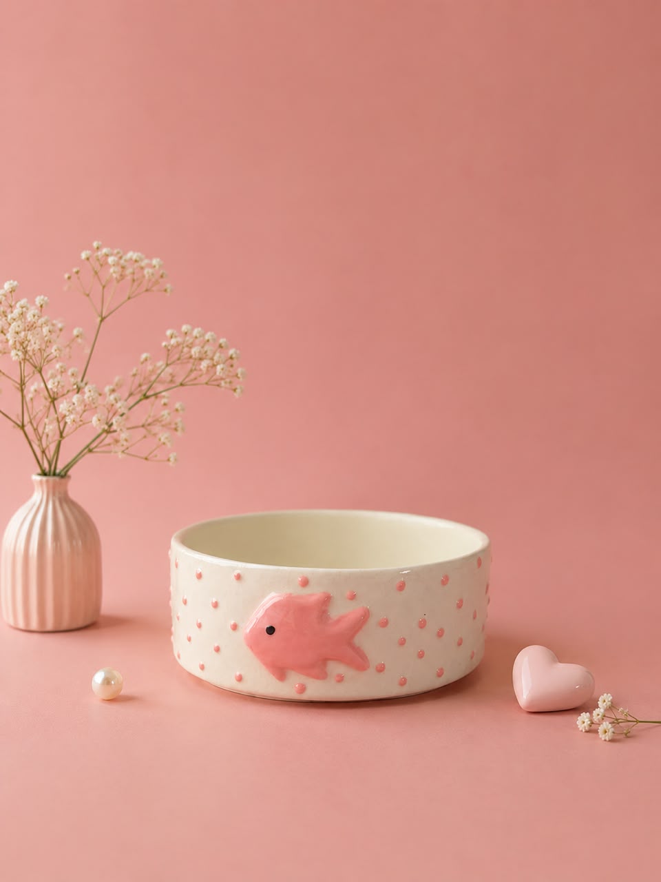 Happy Fish Breakfast/Snack Bowls (set of 2)