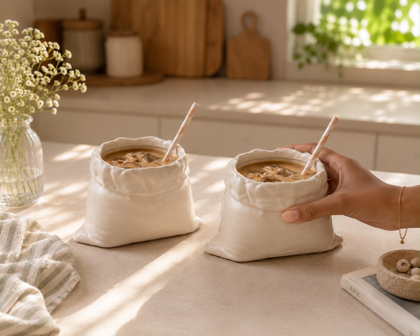 POUCH COFFEE CUP (Set of 2) | Perfect gifting option