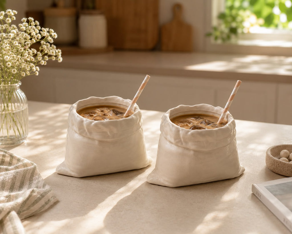 POUCH COFFEE CUP (Set of 2) | Perfect gifting option