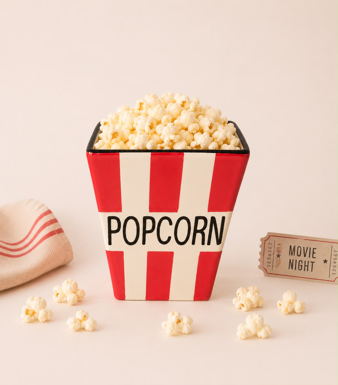 Popcorn Party Ceramic Bucket | Pinterest Inspired Design