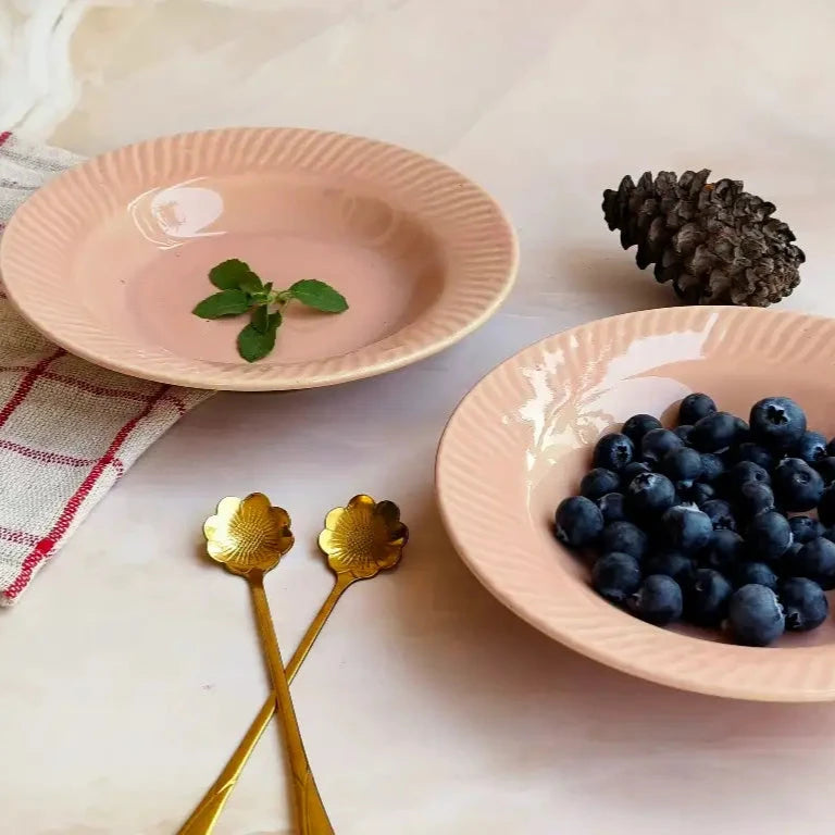 Blush Pink Pasta Plate | Ceramic