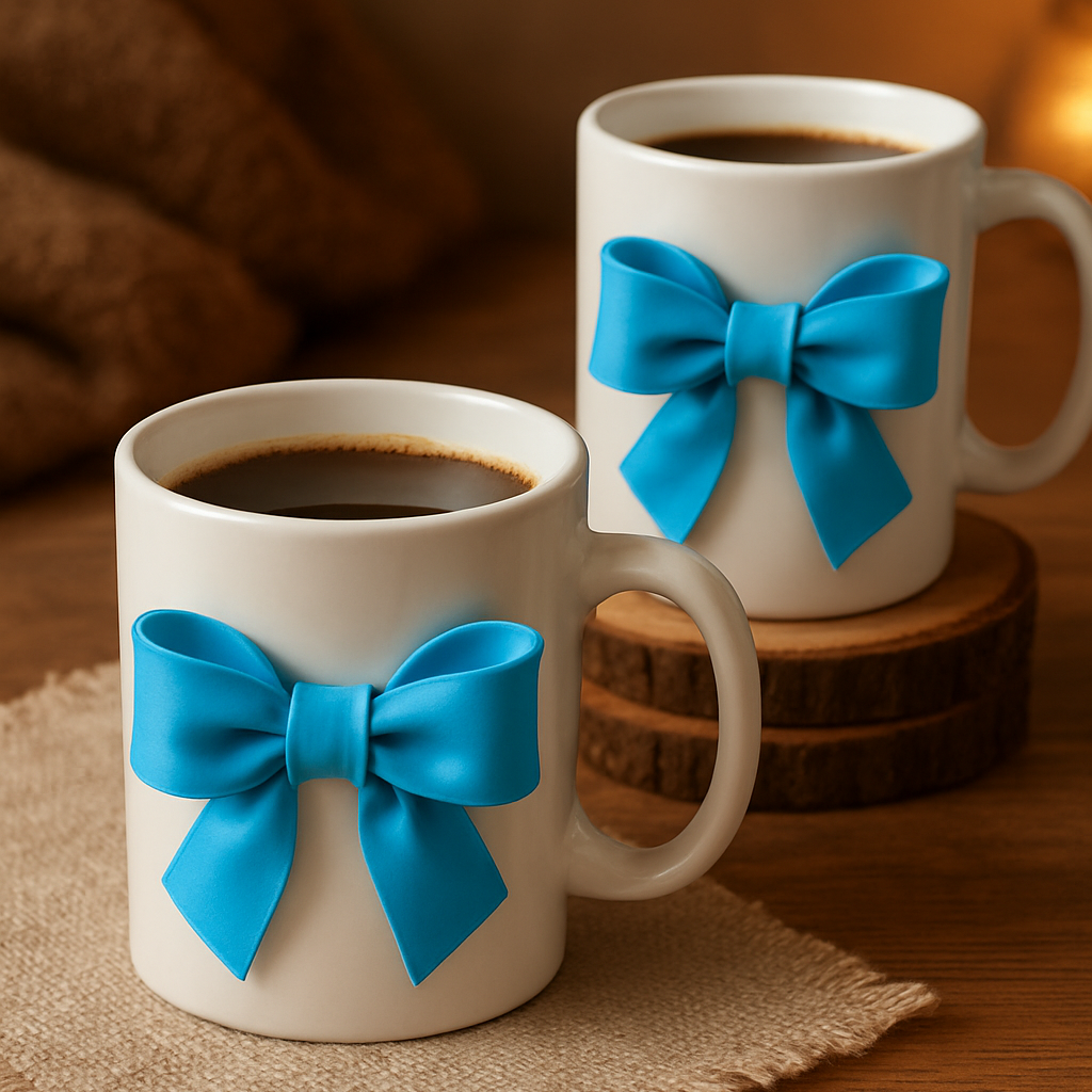 3-D Bow Cups (Set of 2) | Pinterest Inspired Design