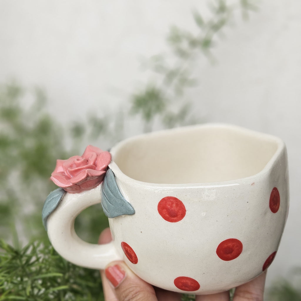 Rose Embossed Cup ( Set of 2) | Pinterest Inspired Design