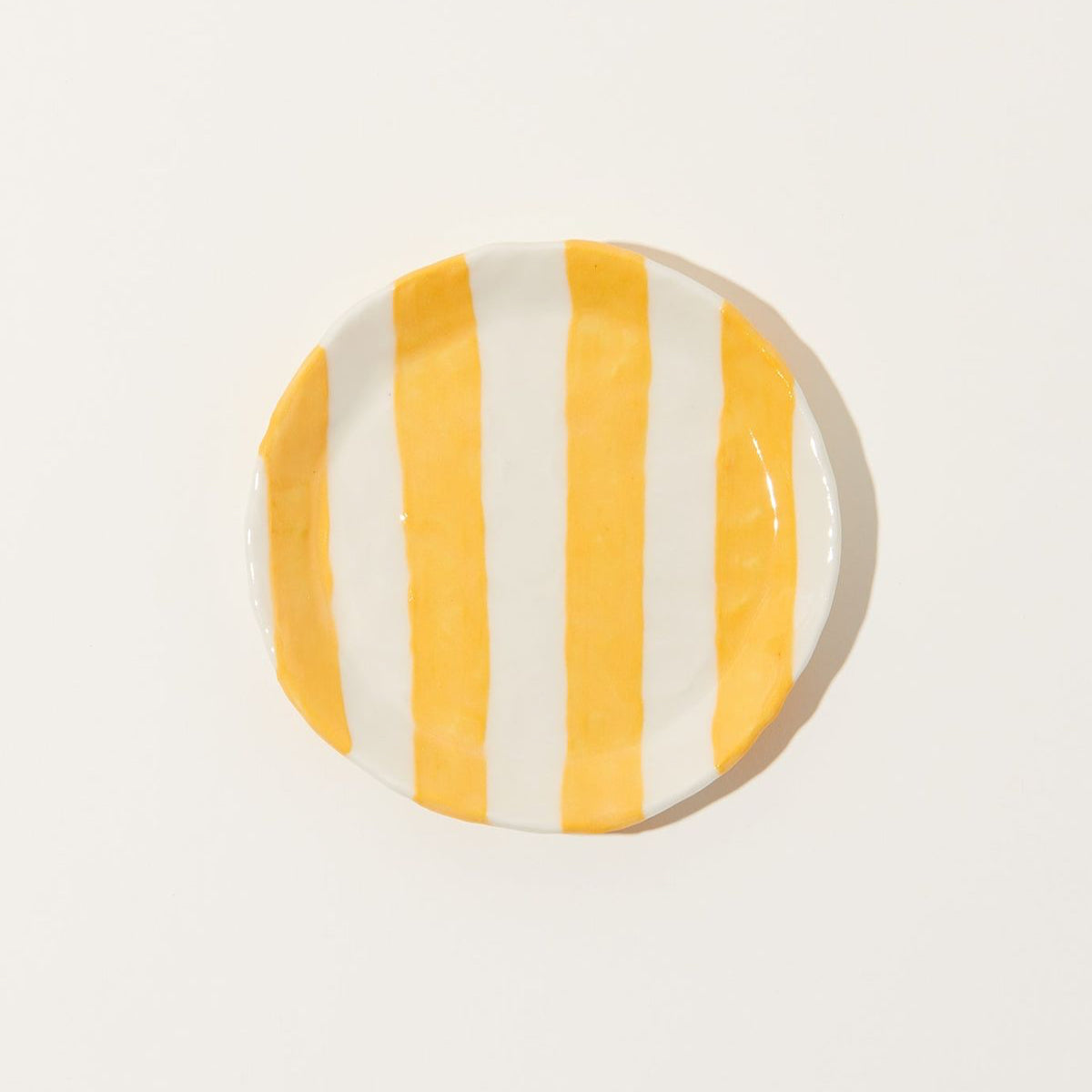 Stripe Cookie Plate | Ceramic