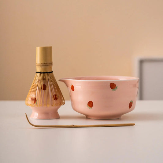 Strawberry Matcha Set (set of 3)| Pinterest Inspired Design