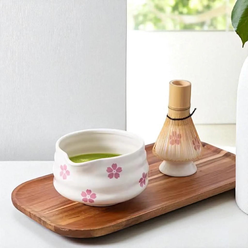 Lavender Flower  Matcha Set (set of 3)| Pinterest Inspired Design