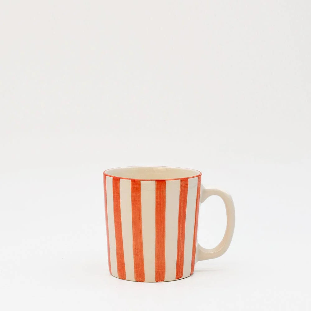 STRIPES CERAMIC COFFEE CUP (SET OF 1 CUP)
