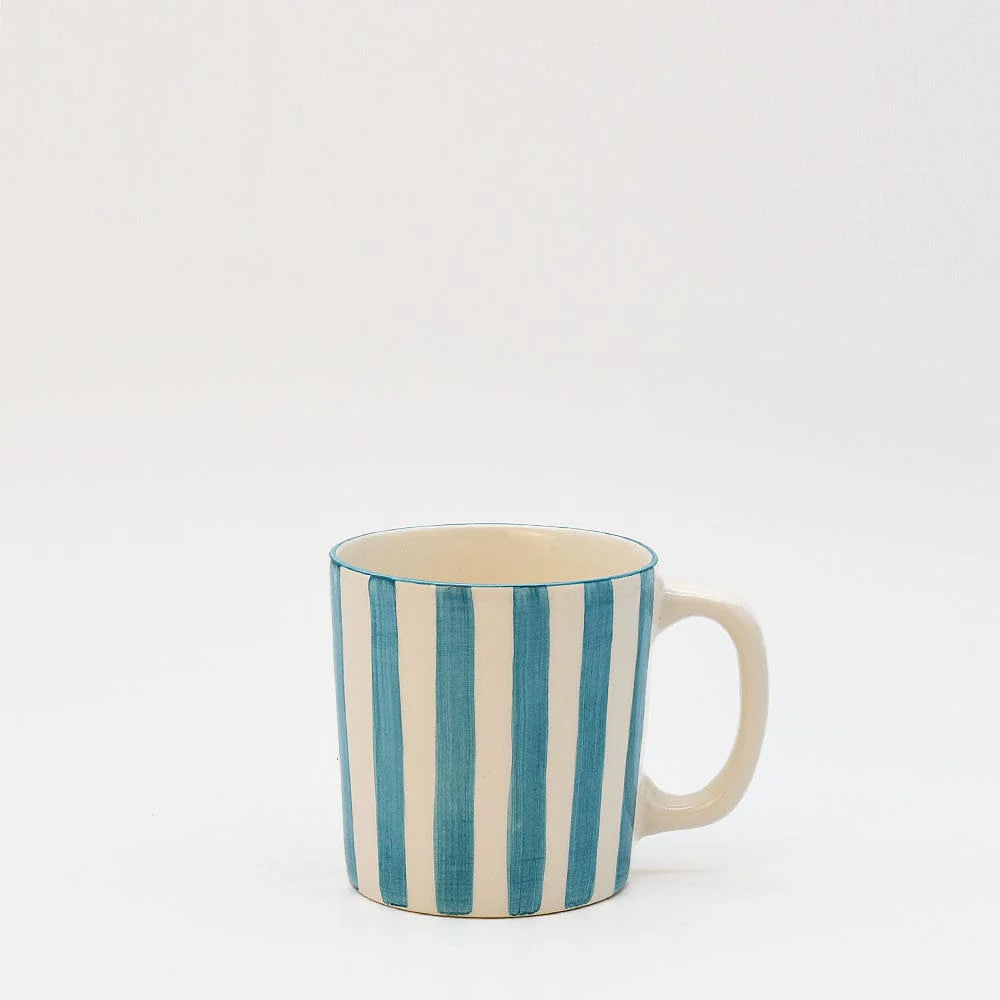 STRIPES CERAMIC COFFEE CUP (SET OF 1 CUP)