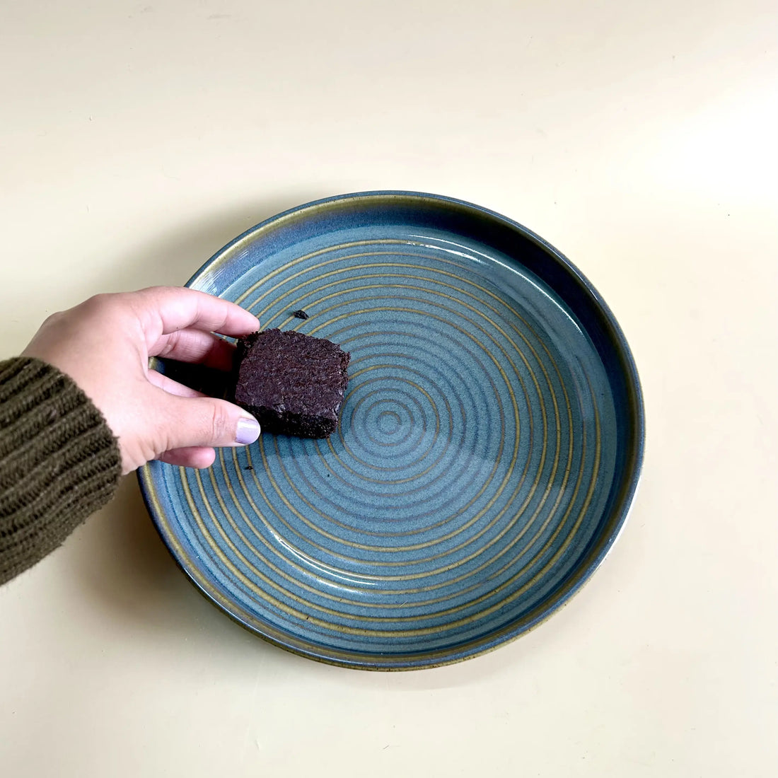 Round Dinner Plate | Ceramic