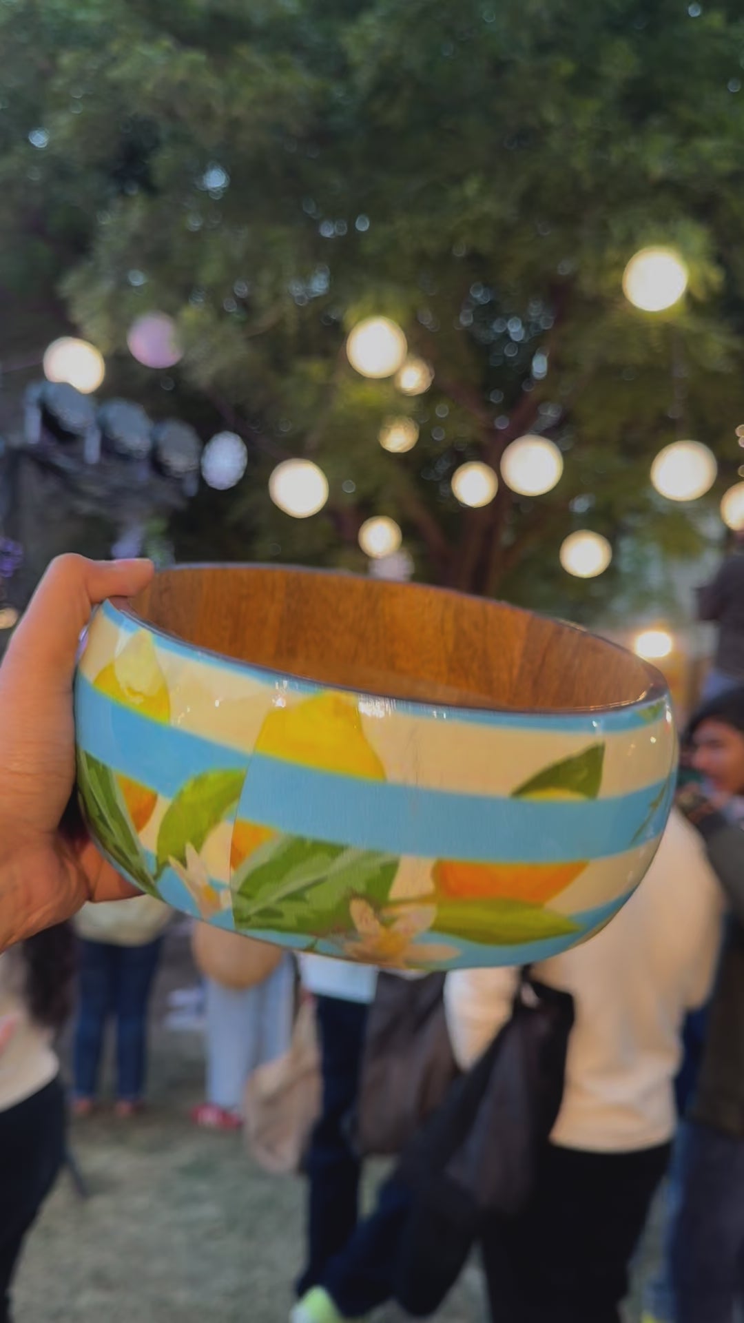 SICILIA ENAMELLED SNACK BOWL