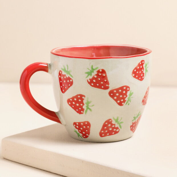 The Strawberry Cup ( Set of Cup) | Pinterest Inspired Design